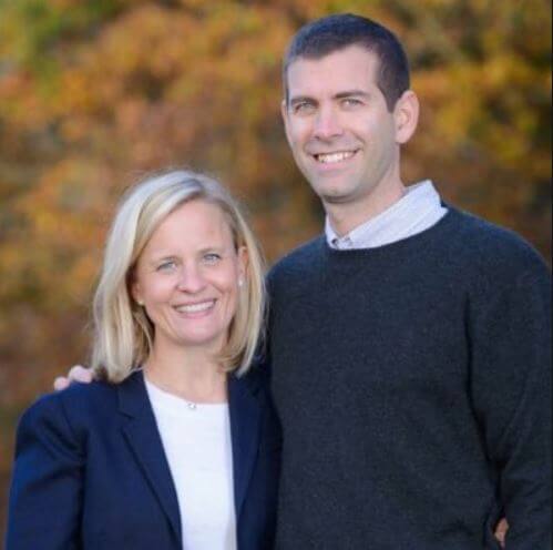 Kinsley Stevens Parents Brad Stevens and Tracy Wilhelmy.
